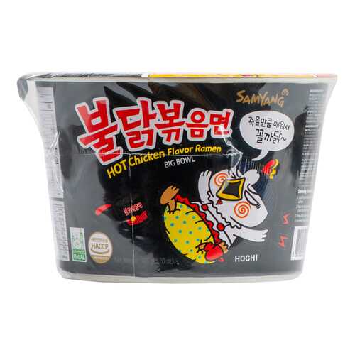Лапша Samyang быстрого приготовления со вкусом курицы острая 105 г Южная Корея в Спар