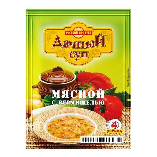 Суп Дачный мясной с вермишелью 60 г в Спар