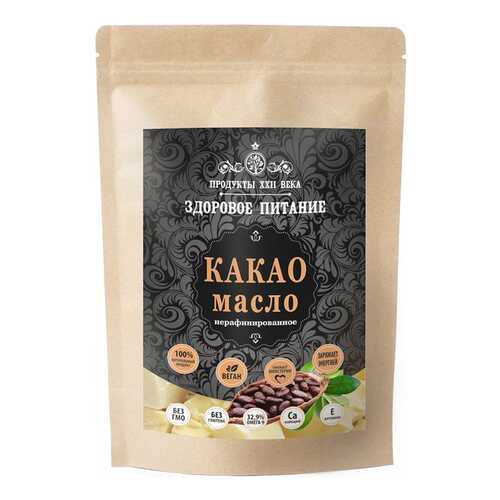 Какао масло Продукты 22 века нерафинированное 400 г в Спар