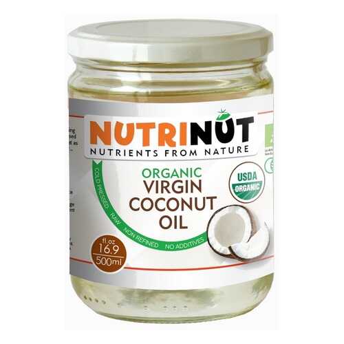 Кокосовое масло Nutrinut organic virgin coconut oil 500 мл в Спар