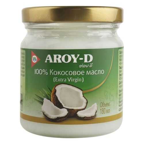 Масло кокосовое Aroy-D extra virgin 180 мл в Спар