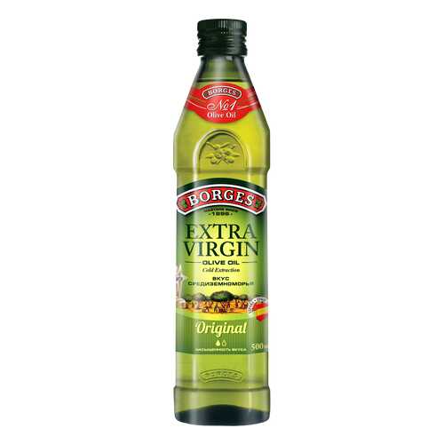 Масло оливковое Borges extra virgin вкус средиземноморья 500 мл в Спар
