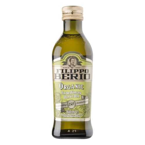 Масло оливковое нерафинированное Filippo Berio extra virgin organic 0.5 л в Спар