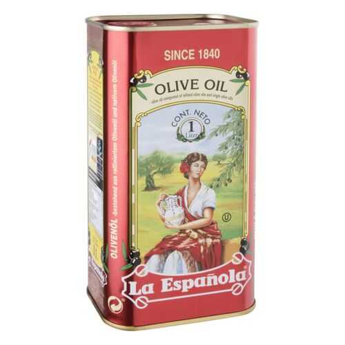 Масло оливковое рафинированное La Espanola с добавлением оливкового нерафинированного 1 л в Спар