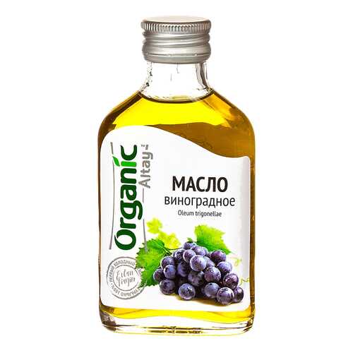 Масло виноградное Organic Life пищевое нерафинированное 100 мл в Спар