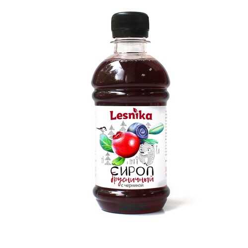 Сироп Lesnika Брусничный с черникой 300мл. в Спар