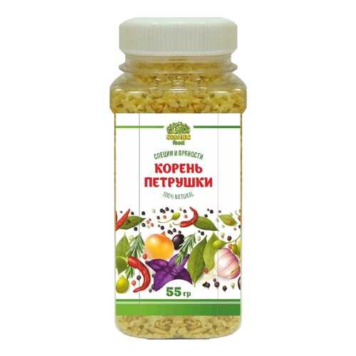 Корень петрушки Organic food сушеный дробленый 55 г в Спар