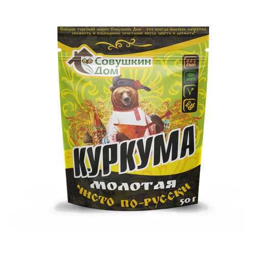 Куркума молотая Совушкин дом 50 г в Спар