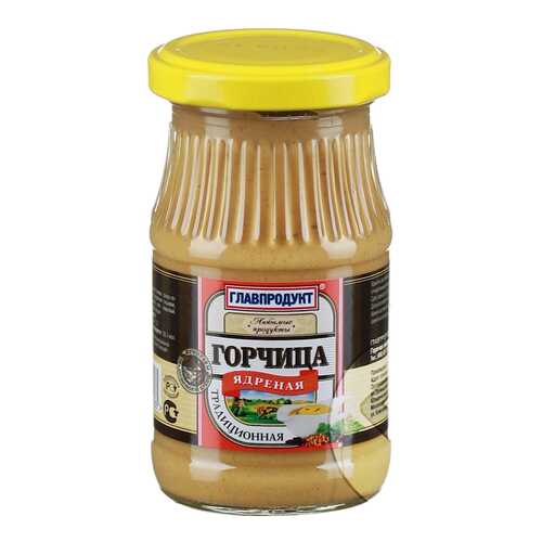 Горчица Главпродукт ядреная традиционная 170 г в Спар