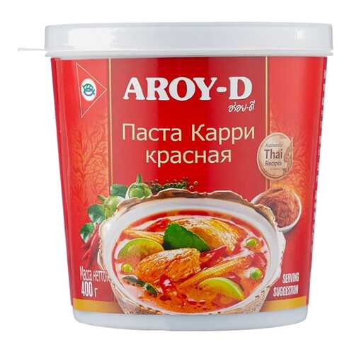 Паста Aroy-D карри красная 400 г в Спар