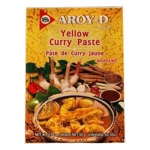 Паста Aroy-D Карри желтая 50г в Спар