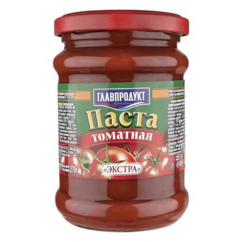 Паста томатная Главпродукт экстра 270 г в Спар