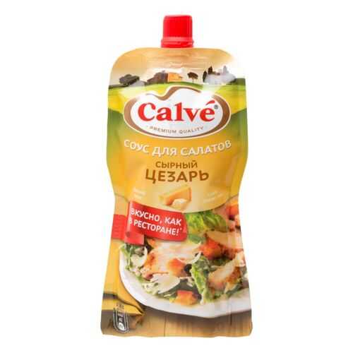 Соус Calve для салатов сырный цезарь 230 г в Спар
