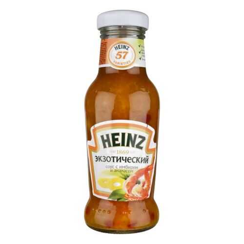 Соус экзотический Heinz с имбирем и ананасом 250 мл в Спар