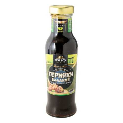Соус терияки Sen Soy premium сладкий 320 г в Спар