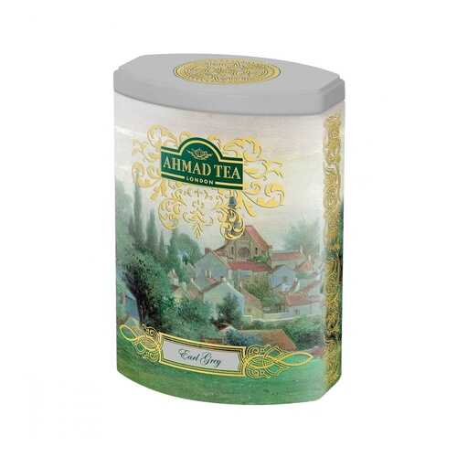 Чай Ahmad Earl Grey, черный листовой c бергамотом в жестяной банке, 100 гр в Спар