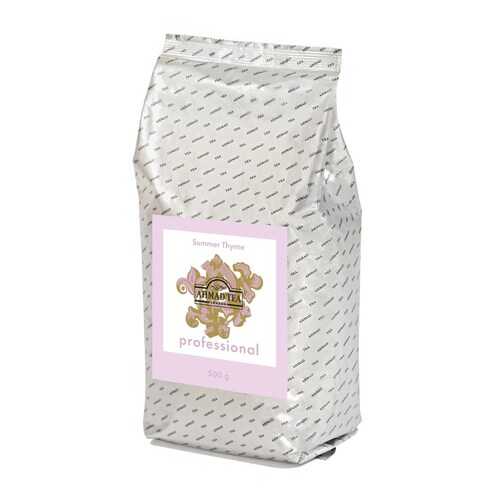 Чай Ahmad Tea Professional, Летний Чабрец, с чабрецом, чёрный, листовой, в пакете, 500г в Спар