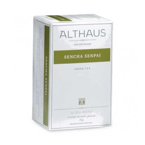 Чай Althaus Sencha Senpai 20*1.75 г в Спар
