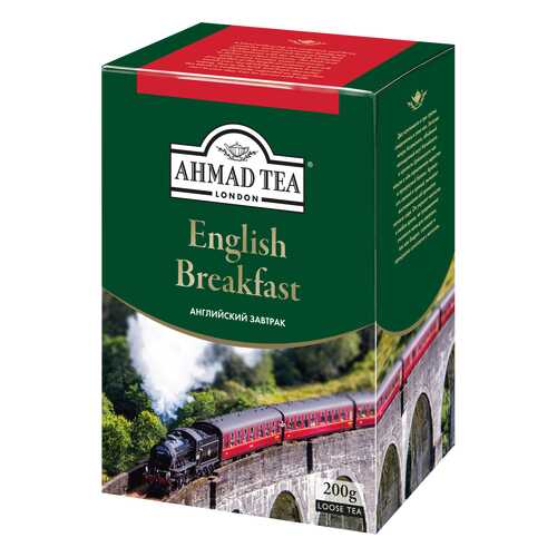 Чай черный Ahmad Tea english breakfast 200 г в Спар