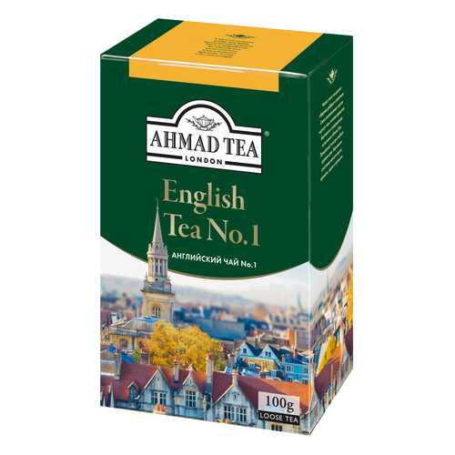Чай черный Ahmad Tea english tea № 1 90 г в Спар