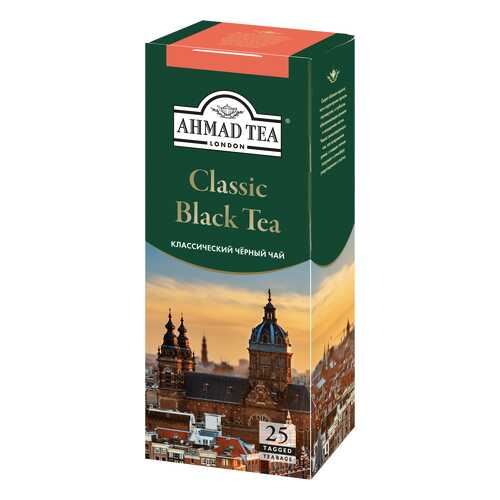 Чай черный Ahmad Tea классический 25 пакетиков в Спар