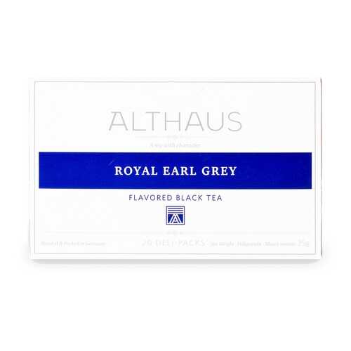 Чай черный Althaus с бергамотом, 20х1.8 г, Германия в Спар