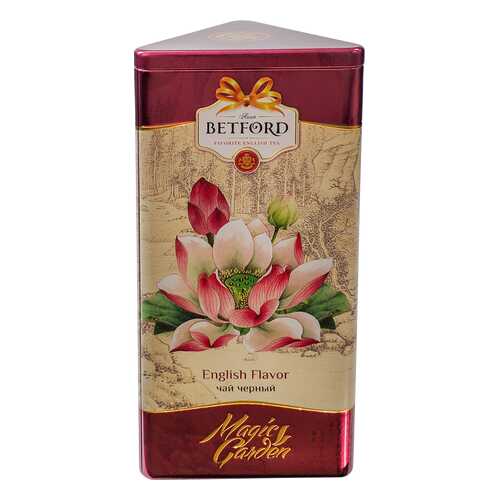 Чай черный Betford Magic garden лотос 300 г в Спар