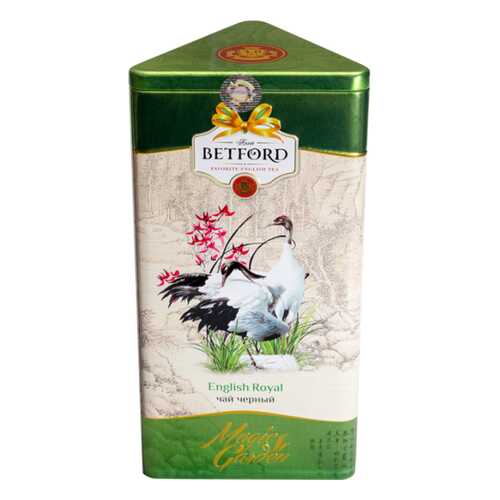 Чай черный Betford Magic garden журавль 300 г в Спар