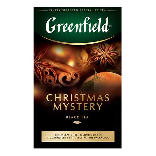 Чай черный листовой Greenfield Christmas Mistery 100 г в Спар