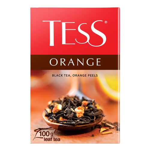 Чай черный листовой Tess Orange 100 г в Спар