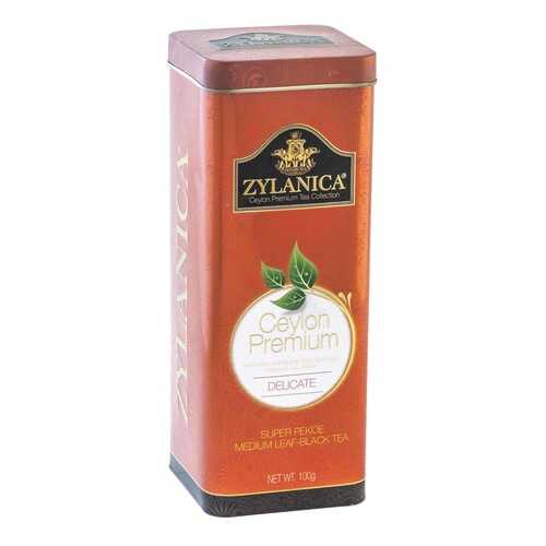 Чай черный листовой Zylanica batik design delicate super pekoe 100 г в Спар