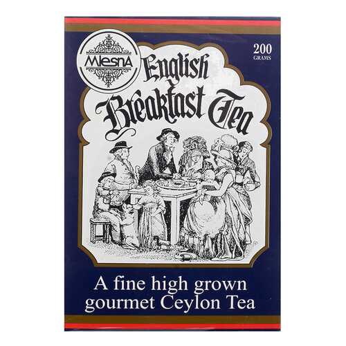 Чай черный Mlesna English Breakfast, 200г Шри-Ланка в Спар