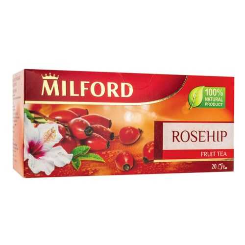 Чай фруктовый Milford rosehip 20 пакетиков в Спар