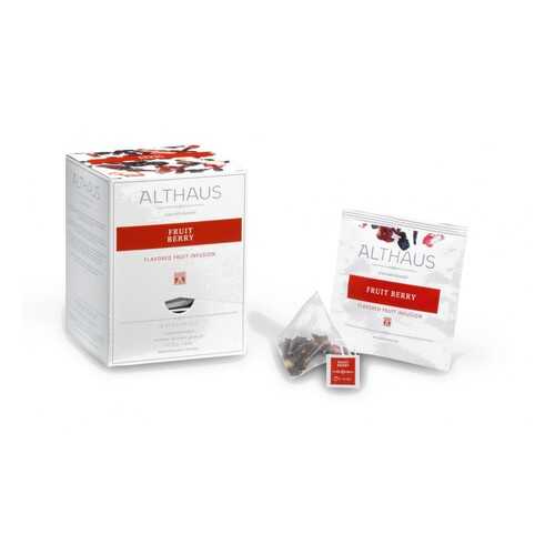 Чай фруктовый в пирамидках Althaus Fruit Berry Фрут Берри 15*2.75 г в Спар