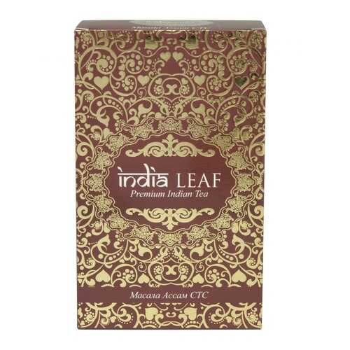Чай India leaf Масала Ассам стс, черный гранулированный с добавками, 200 гр в Спар