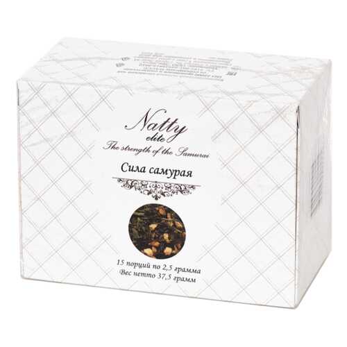Чай Natty Сила самурая (non-touch) 15*2,5 гр в Спар