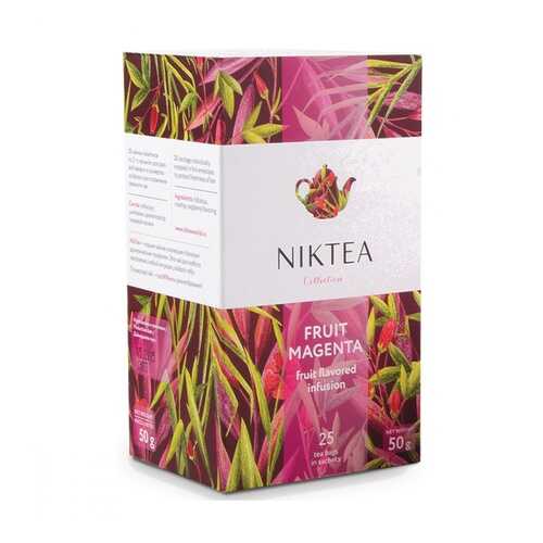 Чай Niktea Fruit Magenta травяной 25 пакетиков в Спар