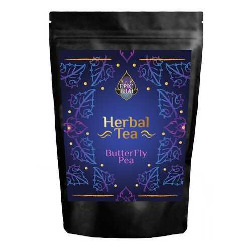 Чай синий Анчан Epic Thai Tea Butterfly Pea листовой тайский 50 г в Спар
