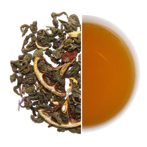 Чай Tea.ru Saucep зеленый листовой с добавками 180 г в Спар