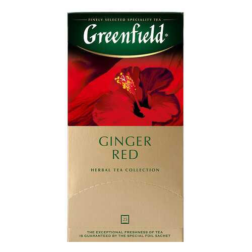 Чай травяной Greenfield Ginger Red 25 пакетиков в Спар