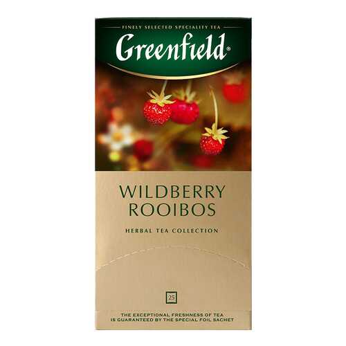 Чай травяной Greenfield Wildberry Rooibos 25 пакетиков в Спар