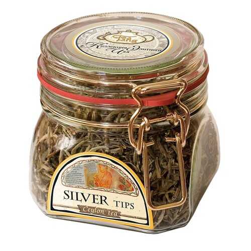 Чай весовой зеленый Ти Тэнг silver tips в стекле 50 г в Спар