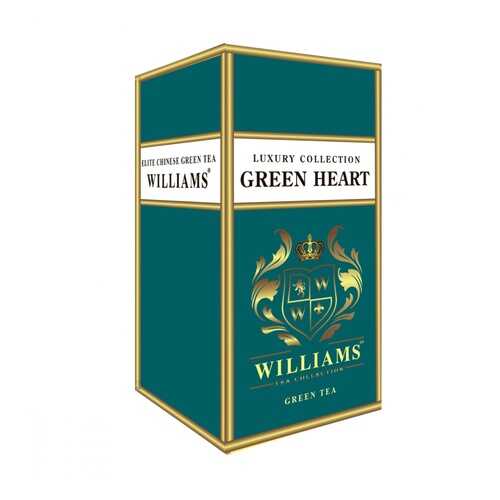 Чай Williams Green Heart зеленый 125 г в Спар