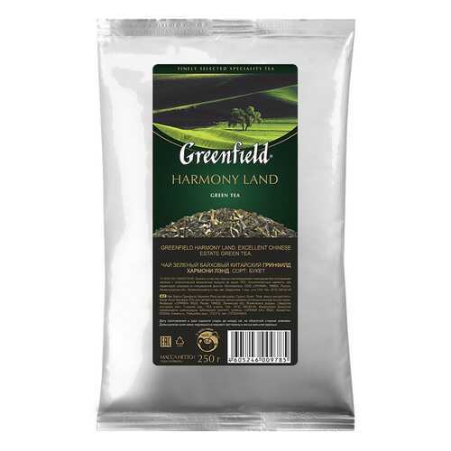 Чай зеленый листовой Greenfield Harmony Land 250 г в Спар