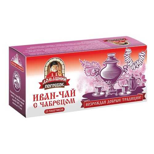 Иван-Чай с чабрецом 25 пакетиков в Спар