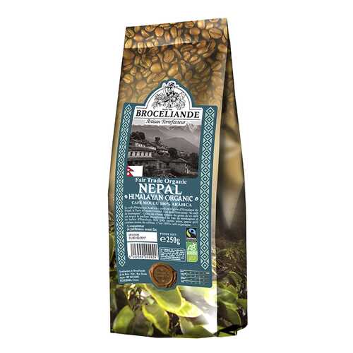 Кофе Broceliande Nepal organic молотый 250 г в Спар