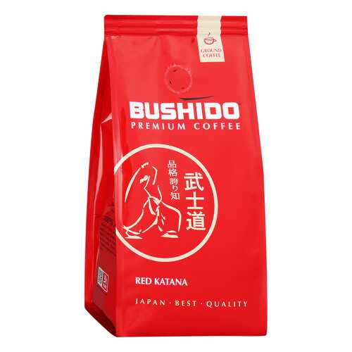 Кофе Bushido Red Katana молотый 227 г в Спар