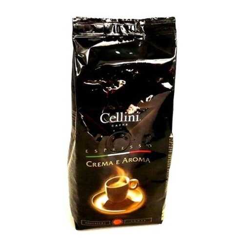 Кофе Cellini crema speciale итальянский оригинальный жаренный в зернах 1 кг в Спар