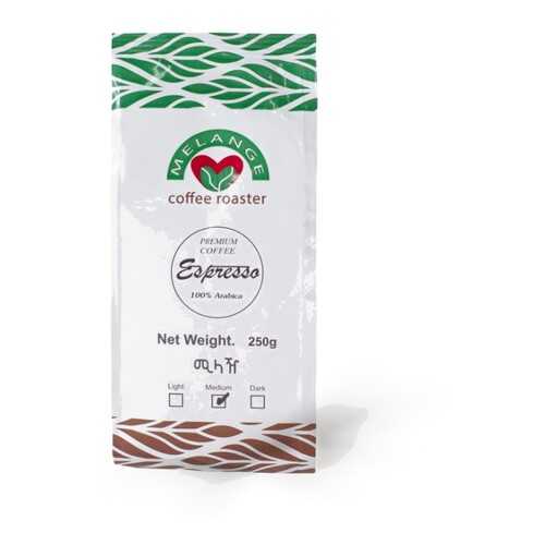 Кофе Melange Coffee Roaster в зернах, упаковка 250 грамм в Спар