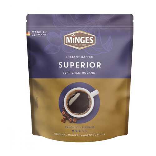 Кофе Minges Superior растворимый 200 г в Спар